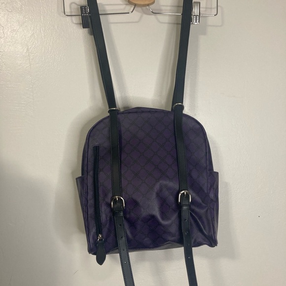 Like new Anna Sui purple faux leather mini backpack - Picture 8 of 9